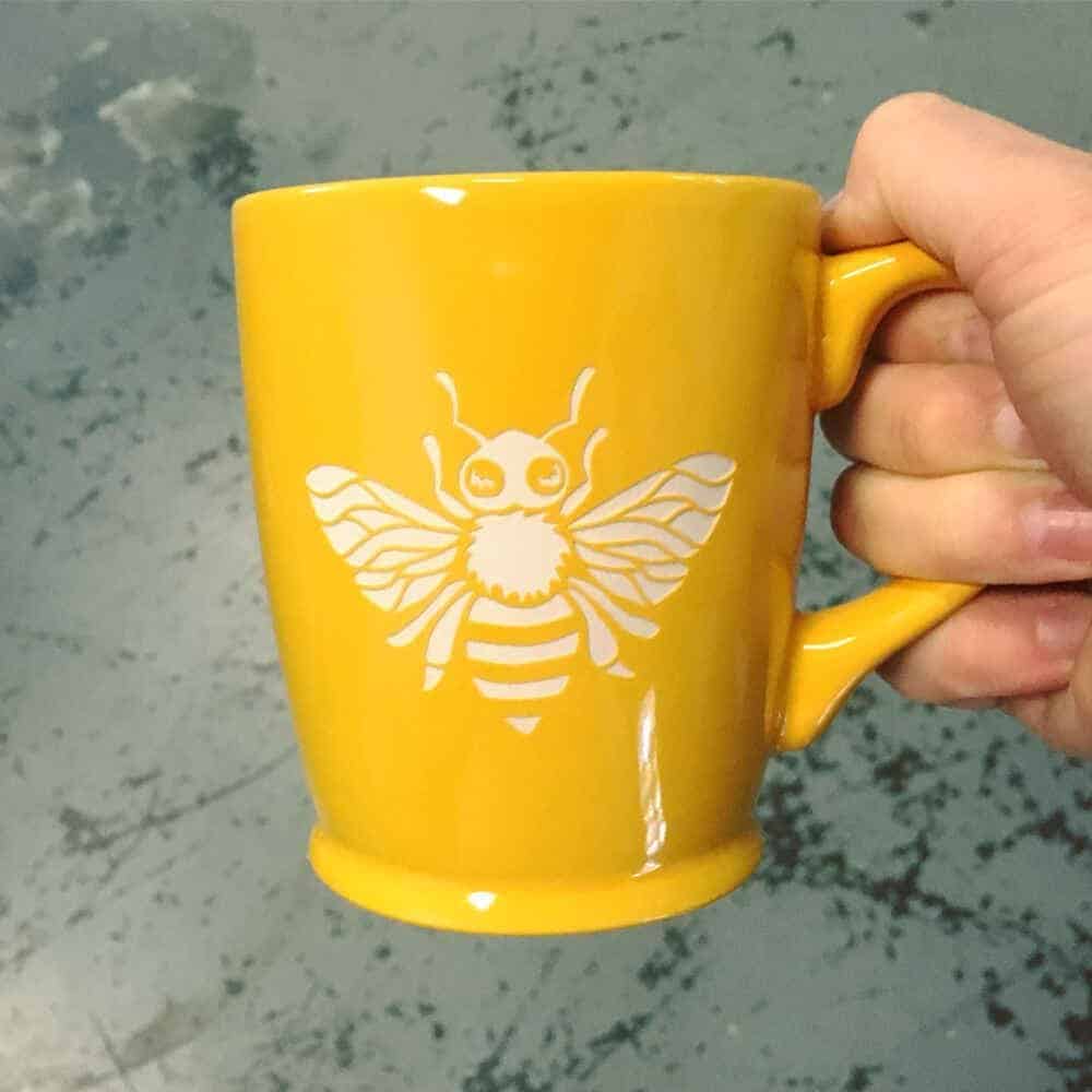 Yellow Bee Mug