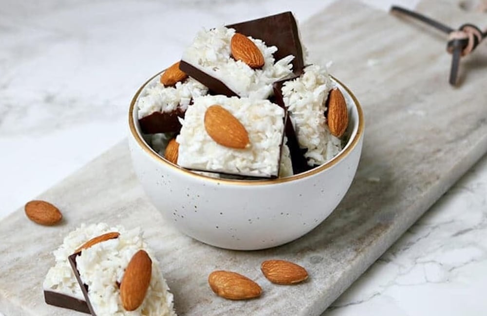 Yummy Chocolate, Coconut, Almond Candy Recipe